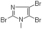 2,4,5-三溴-1-甲基-1H-咪唑分子结构 (CAS 1003-91-4)