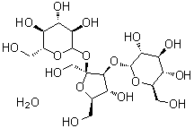 结构式 CAS# 10030-67-8, 松三糖一水合物