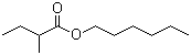Hexyl 2-methylbutyrate molecular structure (CAS 10032-15-2)