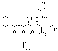2-Azido-2-deoxy-D-glucose 3,4,6-tribenzoate molecular structure (CAS 1003221-97-3)