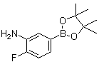 3-Amino-4-fluorophenylboronic acid pinacol ester molecular structure (CAS 1003575-43-6)