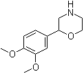 2-(3,4-Dimethoxyphenyl)morpholine molecular structure (CAS 100370-59-0)