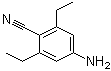 4-Amino-2,6-diethylbenzonitrile molecular structure (CAS 1003708-27-7)