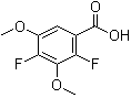 2,4-Difluoro-3,5-dimethoxy-benzoic acid molecular structure (CAS 1003709-80-5)