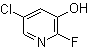 structure of CAS# 1003711-65-6, 5-Chloro-2-fluoro-3-pyridinol