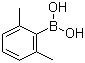 2,6-二甲基苯硼酸分子结构 (CAS 100379-00-8)