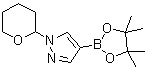 1-(2-Tetrahydropyranyl)-1H-pyrazole-4-boronic acid pinacol ester molecular structure (CAS 1003846-21-6)