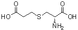 S-(2-Carboxyethyl)-D-cysteine molecular structure (CAS 100429-59-2)