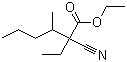 Ethyl 1-methylbutyl cyanoacetate molecular structure (CAS 100453-11-0)