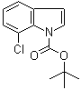7-Chloro-1H-indole-1-carboxylic acid 1,1-dimethylethyl ester molecular structure (CAS 1004558-41-1)