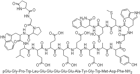 胃膜素分子结构 (CAS 10047-33-3)