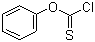 硫代氯甲酸苯酯分子结构 (CAS 1005-56-7)