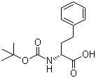 Boc-L-homophenylalanine molecular structure (CAS 100564-78-1)