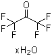 1,1,1,3,3,3-Hexafluoro-2-propanone hydrate molecular structure (CAS 10057-27-9)