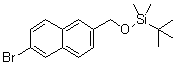 (6-溴萘-2-基甲氧基)(叔-丁基)二甲基硅烷分子结构 (CAS 100751-62-0)