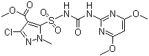 Halosulfuron methyl  molecular structure (CAS 100784-20-1)