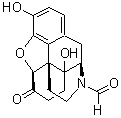 (5alpha)-4,5-环氧-3,14-二羟基-6-氧代吗喃-17-甲醛分子结构 (CAS 1007856-83-8)
