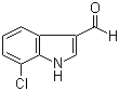 structure of CAS# 1008-07-7, 7-Chloro-1H-indole-3-carbaldehyde