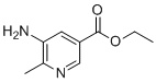 structure of CAS# 1008138-73-5, Ethyl 5-amino-6-methylpyridine-3-carboxylate