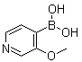 结构式 CAS# 1008506-24-8, 3-甲氧基吡啶-4-硼酸