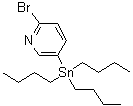 2-Bromo-5-(tri-n-butylstannyl)pyridine molecular structure (CAS 1008756-65-7)
