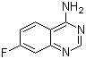 structure of CAS# 1009036-29-6, 7-Fluoroquinazolin-4-amine;4-Amino-7-fluoroquinazoline