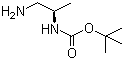 N-[(1R)-2-Amino-1-methylethyl]carbamic acid tert-butyl ester molecular structure (CAS 100927-10-4)