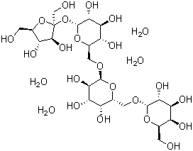 Stachyose tetrahydrate molecular structure (CAS 10094-58-3)