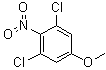3,5-二氯-4-硝基苯甲醚分子结构 (CAS 100948-83-2)