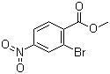 Methyl 2-bromo-4-nitrobenzoate molecular structure (CAS 100959-22-6)