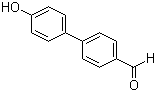 结构式 CAS# 100980-82-3, 4'-羟基(1,1'-联苯)-4-甲醛