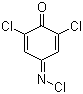 2,6-二氯醌-4-氯亚胺分子结构 (CAS 101-38-2)