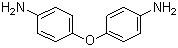 structure of CAS# 101-80-4, 4,4'-Oxydianiline;4,4'-Diaminodiphenyl ether; 4,4'-Diaminodiphenylether; 4,4'-Oxybisbenzenamine; Bis(p-aminophenyl)ether