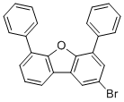 2-Bromo-4,6-diphenyldibenzofuran molecular structure (CAS 1010069-07-4)