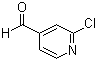 2-Chloroisonicotinaldehyde molecular structure (CAS 101066-61-9)