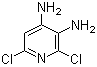 结构式 CAS# 101079-63-4, 3,4-二氨基-2,6-二氯吡啶