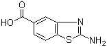 2-Amino-5-benzothiazolecarboxylic acid molecular structure (CAS 101084-95-1)