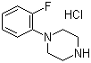 N-(2-Fluorophenyl)piperazine hydrochloride molecular structure (CAS 1011-16-1)