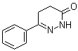 structure of CAS# 1011-46-7, 6-Phenyl-4,5-dihydro-3(2H)-pyridazinone;1,4,5,6-Tetrahydro-3-phenyl-6-pyridazinone; 6-Phenyl-4,5-dihydropyridazin-3-one; LY 032542; NSC 51995