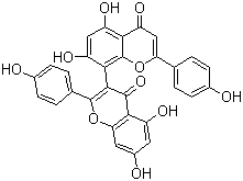 3,8''-Biapigenin molecular structure (CAS 101140-06-1)