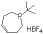 1-(1,1-Dimethylethyl)-2,3,6,7-tetrahydro-1H-phosphepin tetrafluoroborate molecular structure (CAS 1011736-00-7)