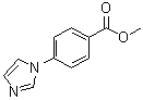 1-(4-Methoxycarbonylphenyl)-1H-imidazole molecular structure (CAS 101184-08-1)