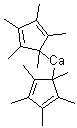 Bis(pentamethylcyclopentadienyl)calcium molecular structure (CAS 101200-05-9)