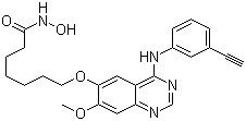 CUDC-101 molecular structure (CAS 1012054-59-9)
