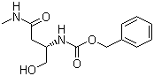 [(R)-1-羟基-4-(甲基氨基)-4-氧代丁-2-基]氨基甲酸苄酯分子结构 (CAS 1012059-95-8)