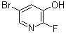 5-Bromo-2-fluoro-3-pyridinol molecular structure (CAS 1012084-53-5)