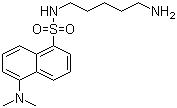 structure of CAS# 10121-91-2, Dansylcadaverine;N-(5-Aminopentyl)-5-(dimethylamino)naphthalene-1-sulphonamide