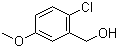 2-Chloro-5-methoxybenzenemethanol molecular structure (CAS 101252-66-8)