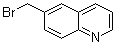 6-(Bromomethyl)quinoline molecular structure (CAS 101279-39-4)