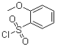 2-Methoxyphenylsulfonyl chloride molecular structure (CAS 10130-87-7)